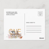 Invitation photo de ferme pour le 1er anniversaire (Dos)