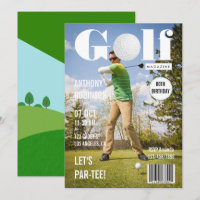 Photo de fête d'anniversaire de célébrité de golf