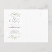 Invitation photo de fête de fin d'études aventure (Dos)