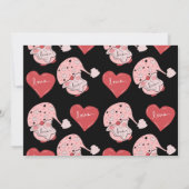 Invitation photo de fête pour enfants Gnome pour l (Dos)