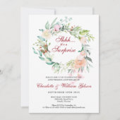 Invitation Photo de fête surprise pour les 40 ans de mariage (Devant)