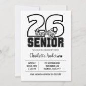 Invitation Photo de fin d'études 2026 (Devant)