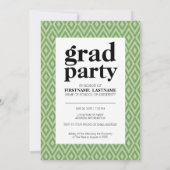 Invitation Photo de fin d'études - Classe de n'importe quelle (Dos)