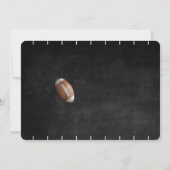 Invitation photo de football (Dos)