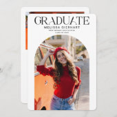 Invitation Photo de Grad Party 2025 (Devant / Derrière)