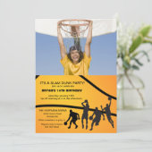 Invitation photo de Hoop Game (Debout devant)