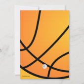 Invitation photo de Hoop Game (Dos)