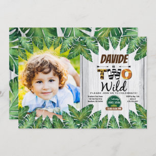 Invitation photo de la 2e fête de Safari