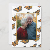 Invitation photo de la douche de cartes pour le 50 (Dos)