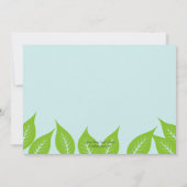 Invitation photo de la fête d'anniversaire de Litt (Dos)