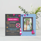 Invitation photo de la fête d'anniversaire de Naut (Debout devant)