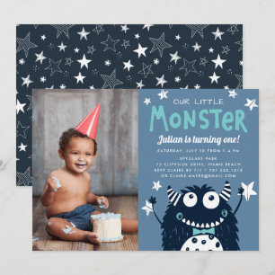 Invitation Photo de la fête des Anniversaires de enfants de L