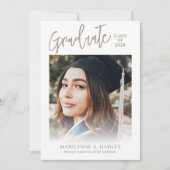 Invitation Photo de la fête des diplômés 2024 (Devant)