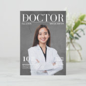 Invitation Photo de la fête du Docteur de la Couverture du Ma (Debout devant)