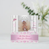 Invitation Photo de la fête du premier anniversaire de la pet (Debout devant)