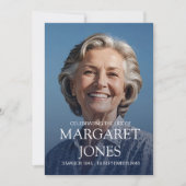 Invitation Photo de la fête moderne de la vie (Devant)