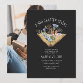 Invitation Photo de la Graduation du Livre (Devant / Derrière)