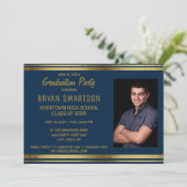 Invitation photo de la partie Blue and Gold de la (Debout devant)