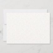 Invitation Photo de la partie de graduation de la RN Gold bla (Dos)