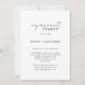 Invitation Photo de la partie d'engagement pour le script mod (Devant)