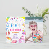 Invitation photo de la poule (Debout devant)