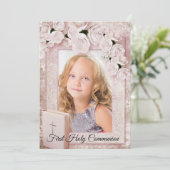 Invitation photo de la Première Communion (Debout devant)