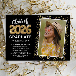 Invitation Photo de la promotion 2026 Fête de fin d'études