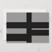 Invitation photo de la roue de transport scolaire (Dos)