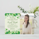 Invitation photo de la Saint Patrick (Debout devant)