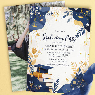 Invitation Photo de la soirée de remise de diplôme en droit F