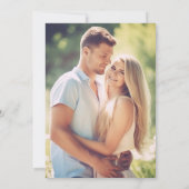 Invitation Photo de la soirée d'engagement de Mountain Forest (Dos)