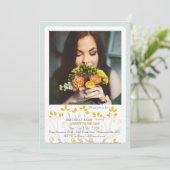 Invitation photo de la succursale d'automne (Debout devant)