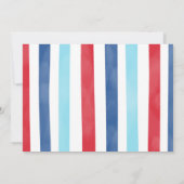 Invitation photo de l'avion (Dos)