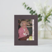 Invitation Photo de l'avis de décès dans le souvenir de Memor (Debout devant)