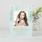 Invitation photo de l'étoile brillante (Debout devant)