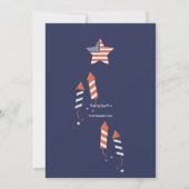 Invitation photo de Little Firecracker (Dos)