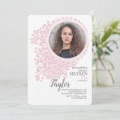 Invitation photo de Mariah Sweet sixteen (Debout devant)