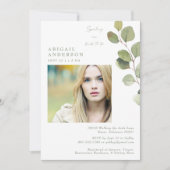 Invitation Photo de mariée Sage Spoiling our Bride-to-be Douc (Devant)