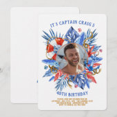 Invitation Photo de Marine (Devant / Derrière)