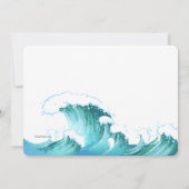 Invitation photo de Mermaid Tail (Dos)