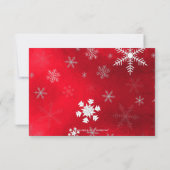 Invitation Photo de Noël PixDezines (Dos)