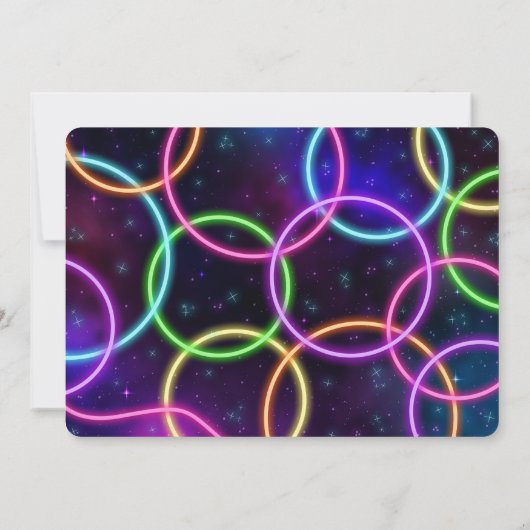 Invitation photo de patin à roulettes (Dos)