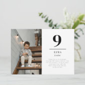 Invitation photo de paysage neuf (Debout devant)