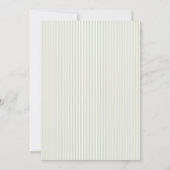 Invitation Photo de plage pastel romantique (Dos)
