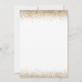 Invitation Photo de remise de diplôme conjointe élégante en o (Dos)