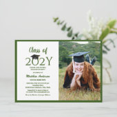 Invitation Photo de remise des diplômes de la promotion éléga (Debout devant)