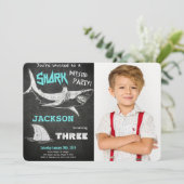 Invitation photo de requin (Debout devant)