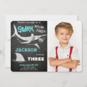 Invitation photo de requin (Devant)