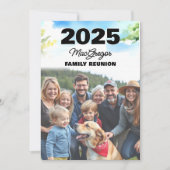 Invitation Photo de réunion familiale (Devant)