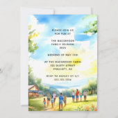 Invitation Photo de réunion familiale (Dos)